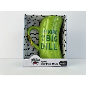 "I'M KIND OF A BIG DILL"  LARGE / HUGE Ceramic Cup Coffee Mug 22 oz.-NEW